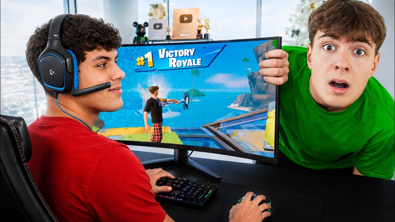 Streamers Control My Fortnite For 24 Hours! background