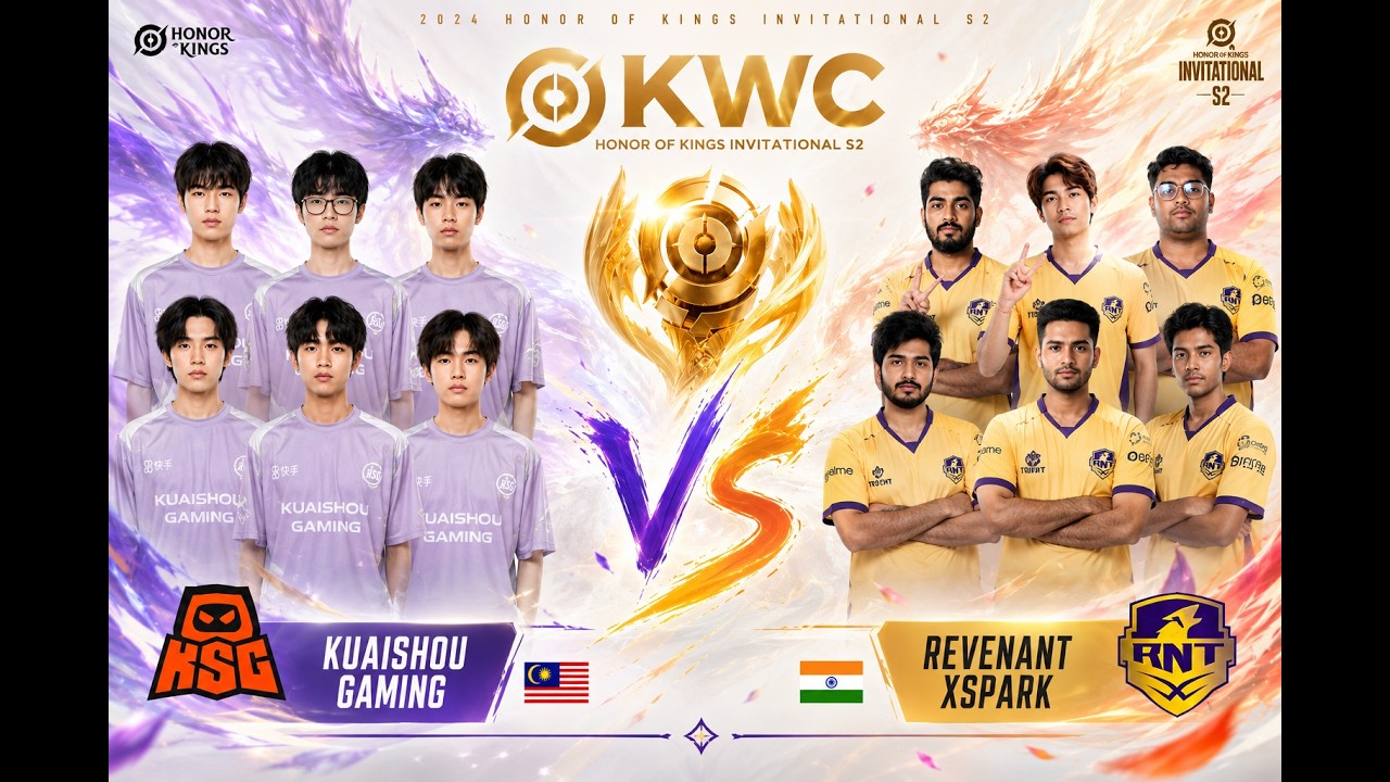 KWC 2026 RNTX vs KSG π₯ Full Match Highlights | Best Team Fights | Honor of Kings Esports #hok background