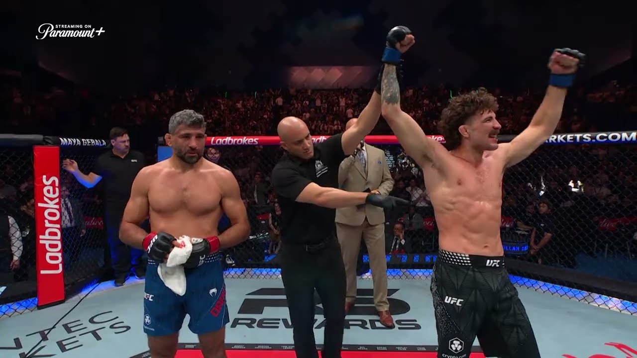 #UFCVegas120 Pelea Gratis: Salkilld vs Dariush background