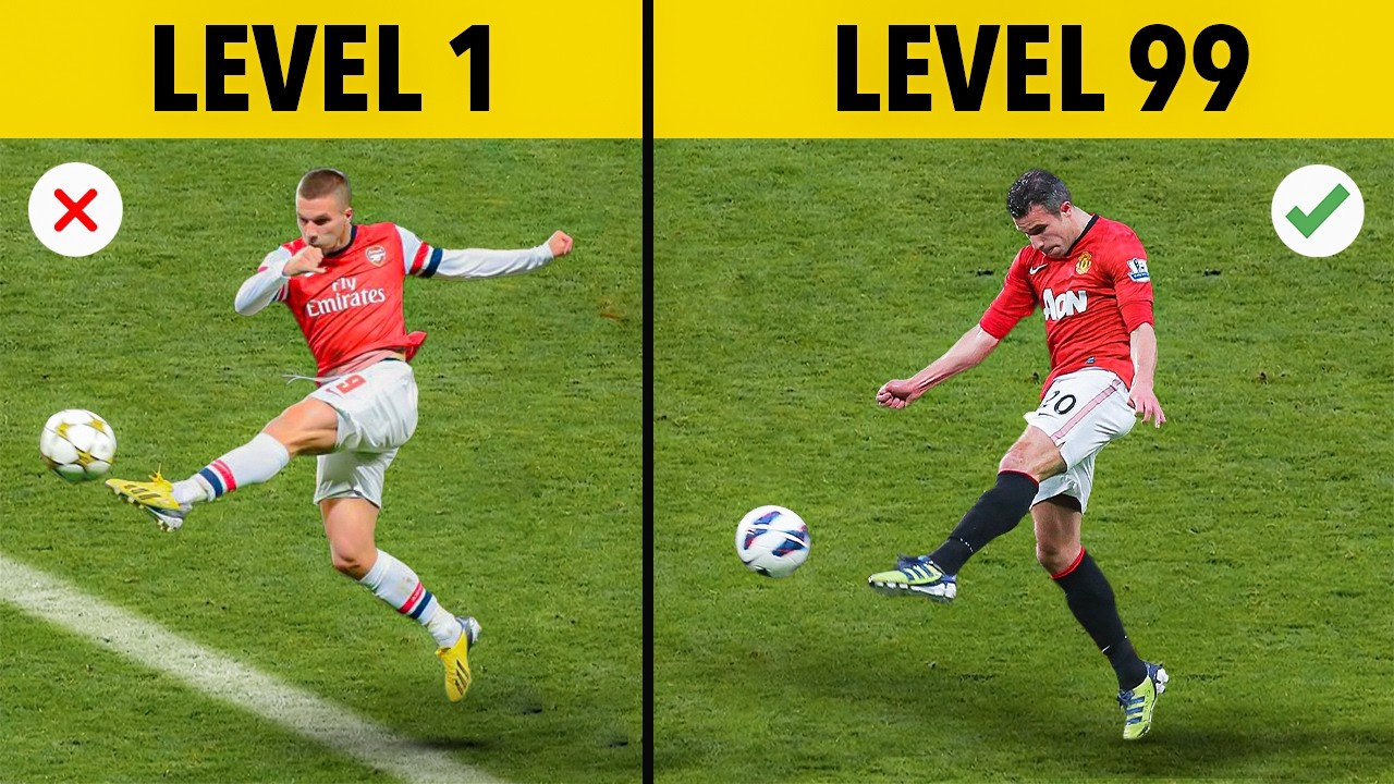 One Touch Volley Goals Level 1 to Level 100 background