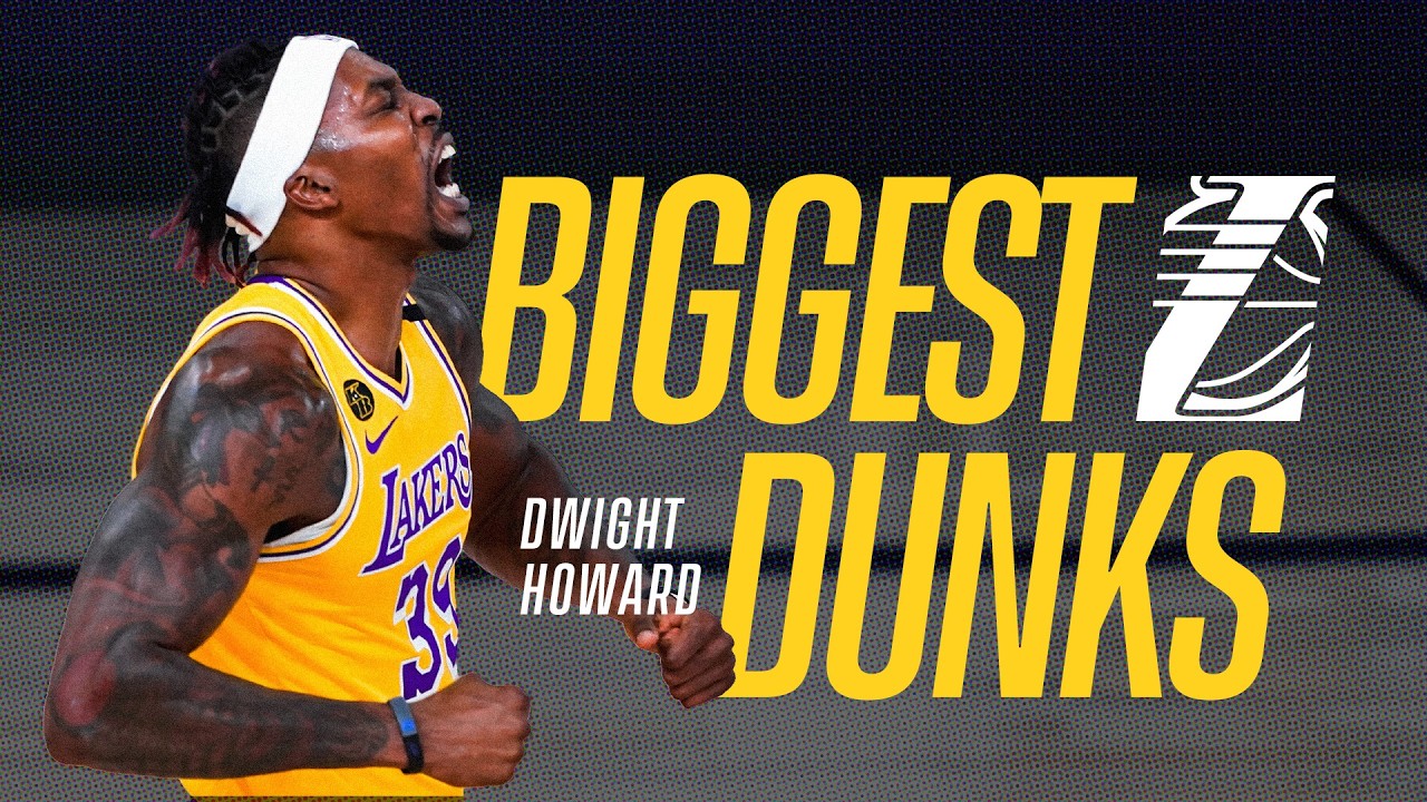 Dwight Howard's TOP 10 Dunks As a Laker background