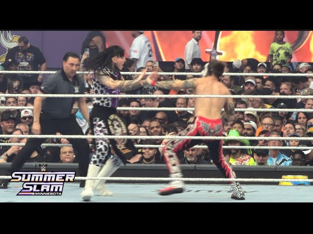Dominik Mysterio vs Danhausen Full Match - WWE SummerSlam 8/2/2026 background