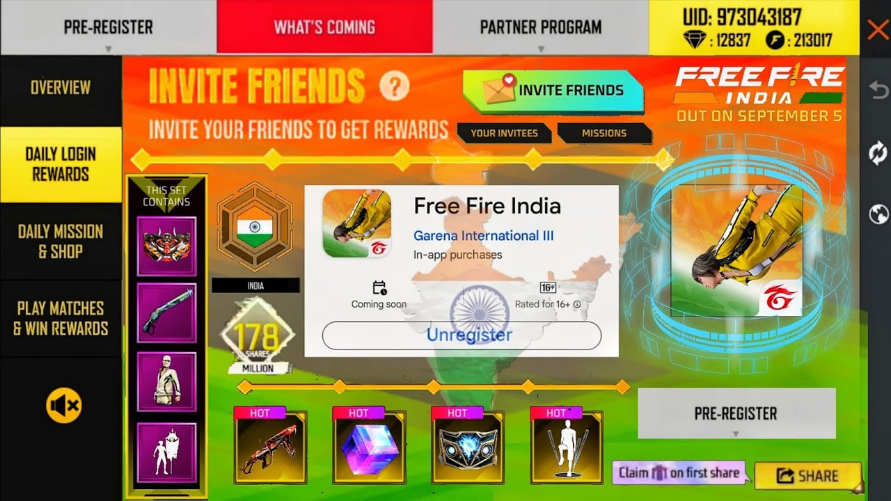 Free Fire India Coming Soon | New August Upcoming Events Update New Event update Free Fire ff max background