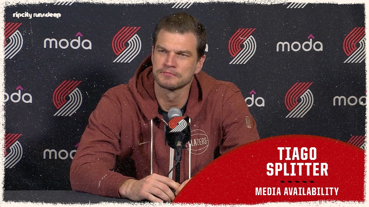 Tiago Splitter Pregame Media Availability | Portland Trail Blazers at Denver Nuggets | Mar 22, 2026 background