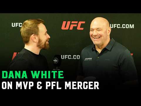 Dana White on MVP/PFL Merger: “Let’s Make A Bigger Company That No One Watches” background