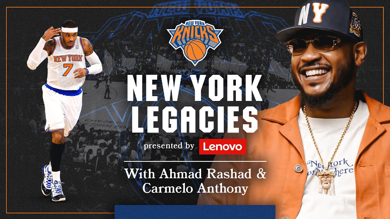 Melo gets CANDID about representing New York, his REACTION to HOF Induction & his basketball journey background