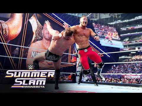 Nick Aldis vs. Gunther: SummerSlam 2026 highlights background