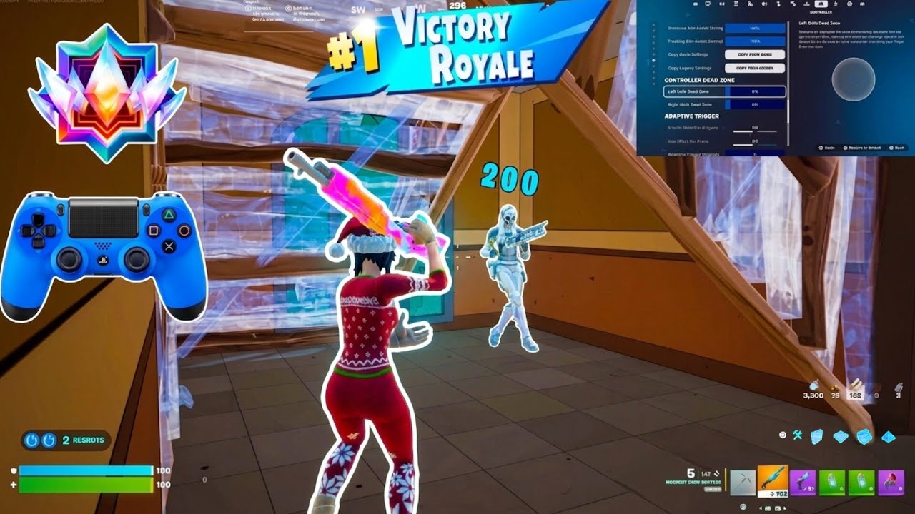 Nobody can STOP the Console Peterbot đ + Peterbot controller settings fortnite PS4/Pc/Xbox/PS5 background