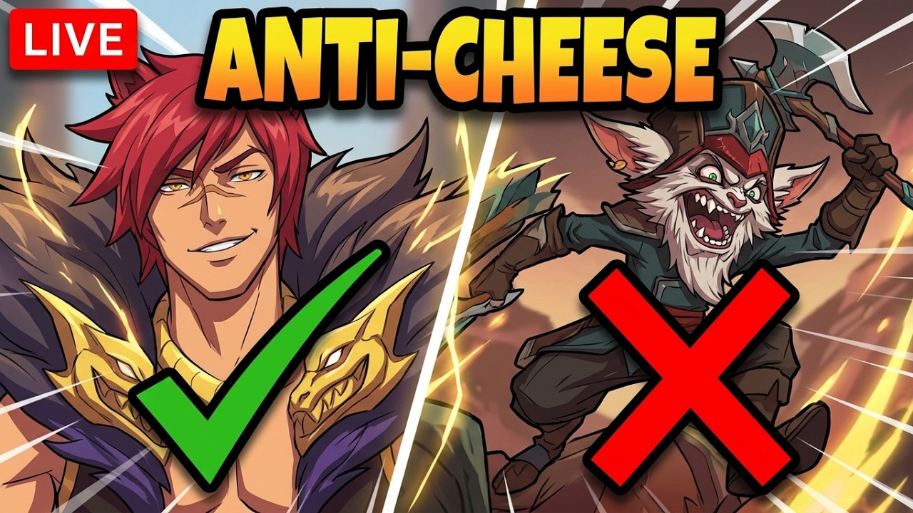 🔴LIVE | 9X CHALLENGER SETT | LEAGUE OF LEGENDS! background