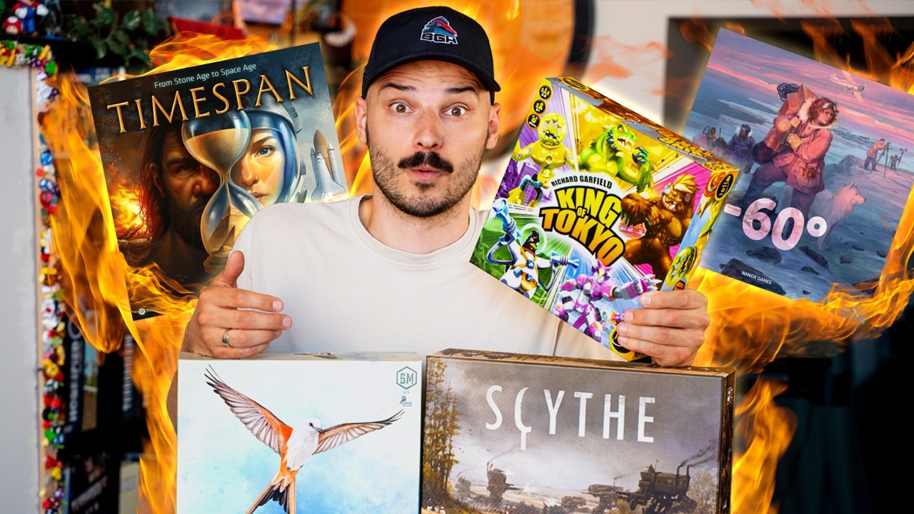 Top 10 New Hottest & Most Popular Board Games Right Now AUGUST 2026