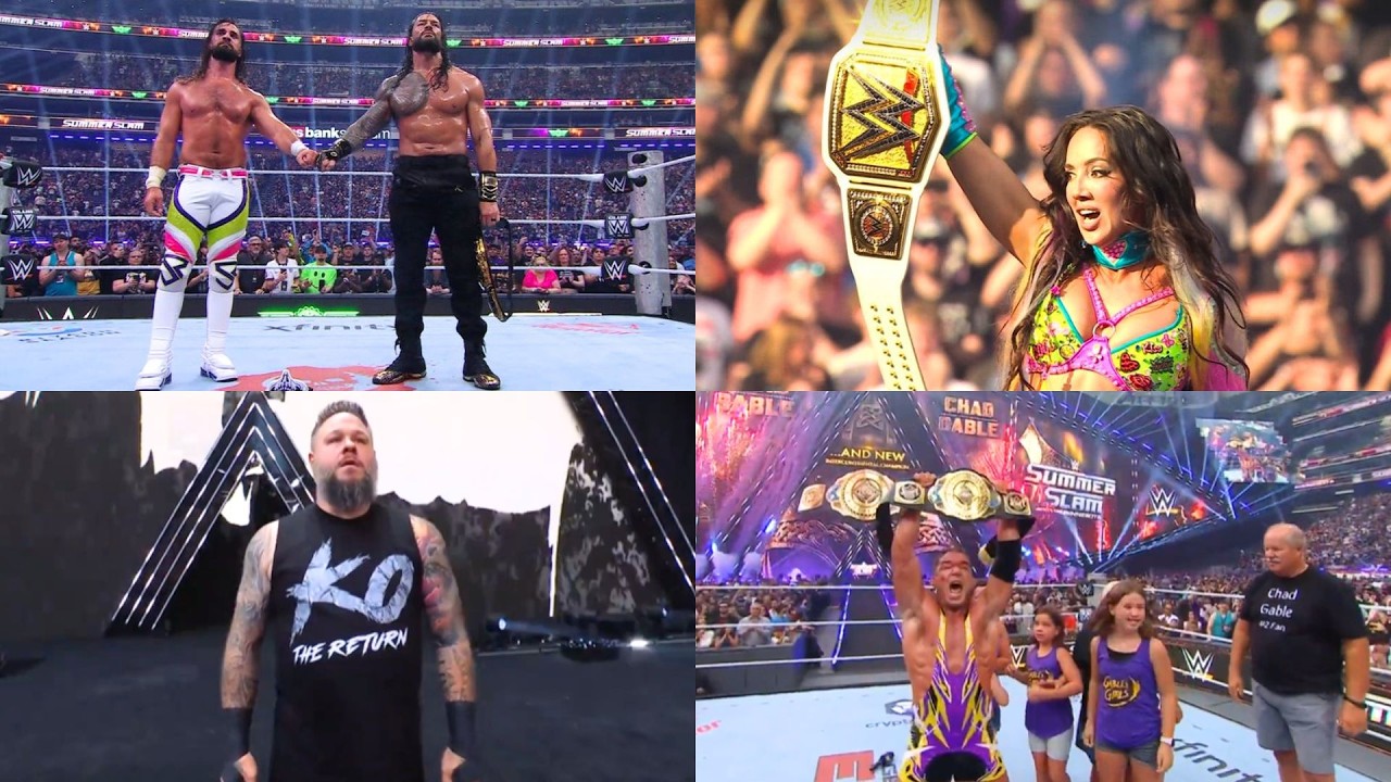 WWE SummerSlam 2026 Night 2 Results- Final Chapter of Shield Ends, KO Returns, Chelsea Green Shocks