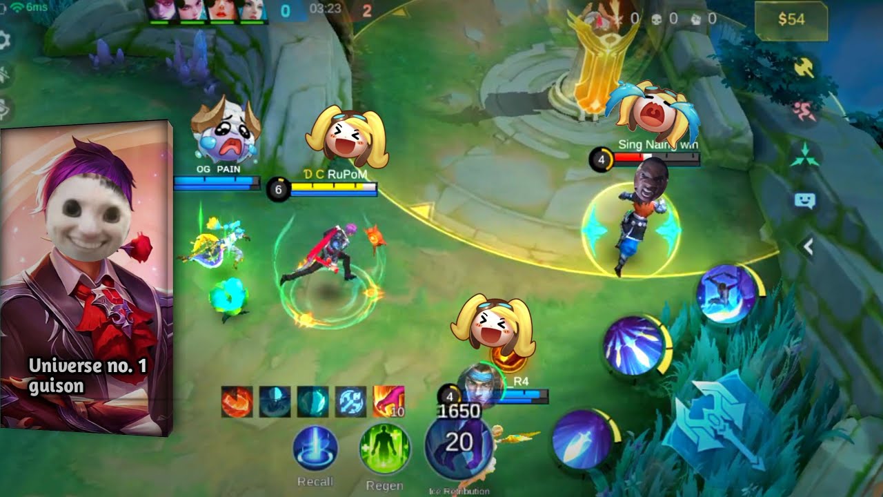 ๐ Gusion Went Completely Crazy! | MLBB Funniest Moments background