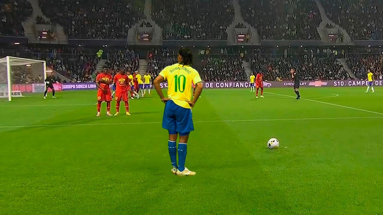 Unforgettable Moments of Ronaldinho background