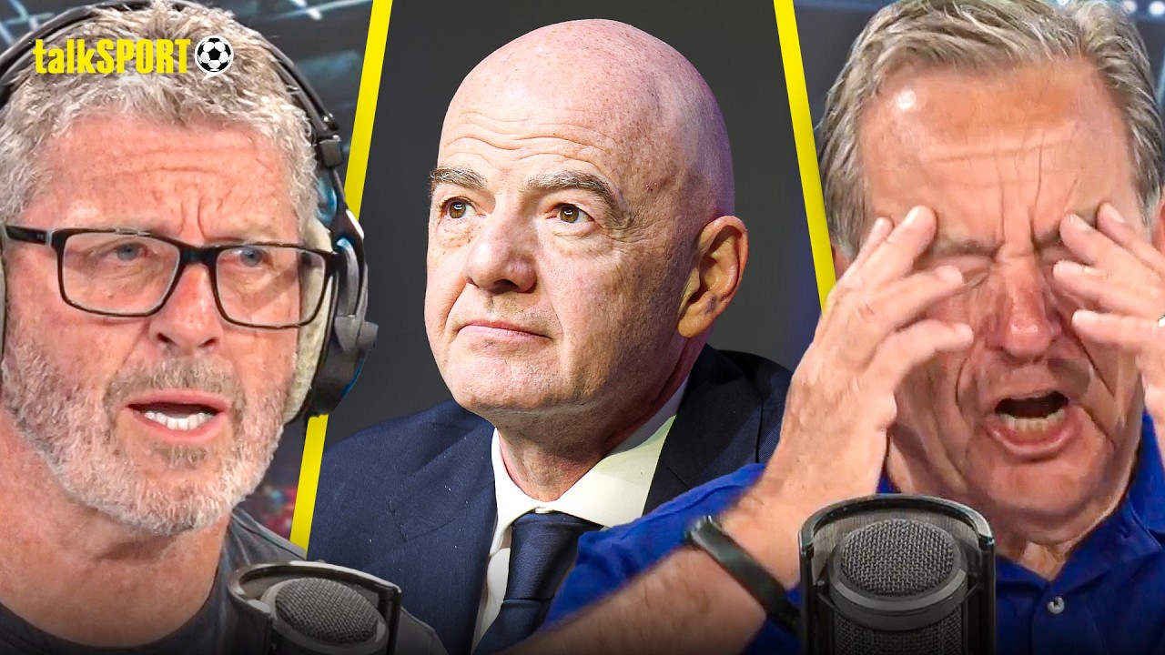 "SHOWN HIS VANITY!" Jeff Stelling SLAMS Gianni Infantino amid Failed FIFA World Cup Investment Plan! background