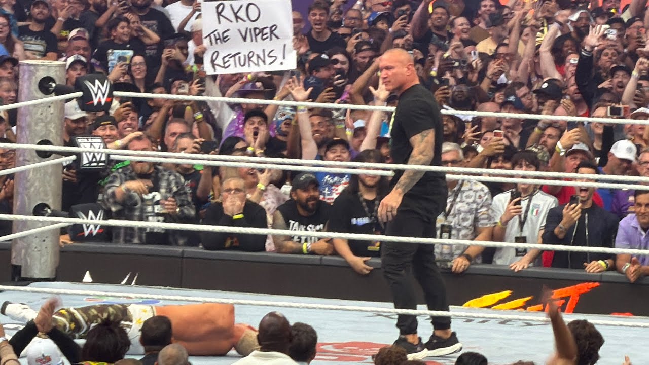 Randy Orton Attacks Cody Rhodes | WWE SummerSlam 2026 background