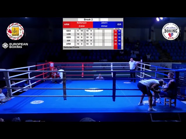 Arshak Bablumyan (ARM) vs. Ahmad Jabarin (ISR) Yerevan Mayor Cup 2026 QF's (75kg) background
