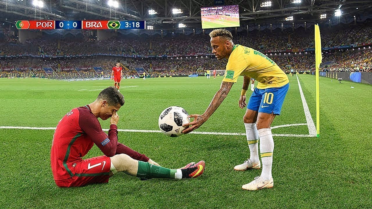 10 Momentos Que Provam a Humildade de Neymar background