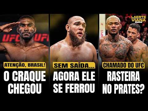 MORALES PASSOU A PERNA NO PRATES? / EX-UFC PRESO / NOVO CRAQUE BRASILEIRO NO UFC / NOVAS LUTAS E + background