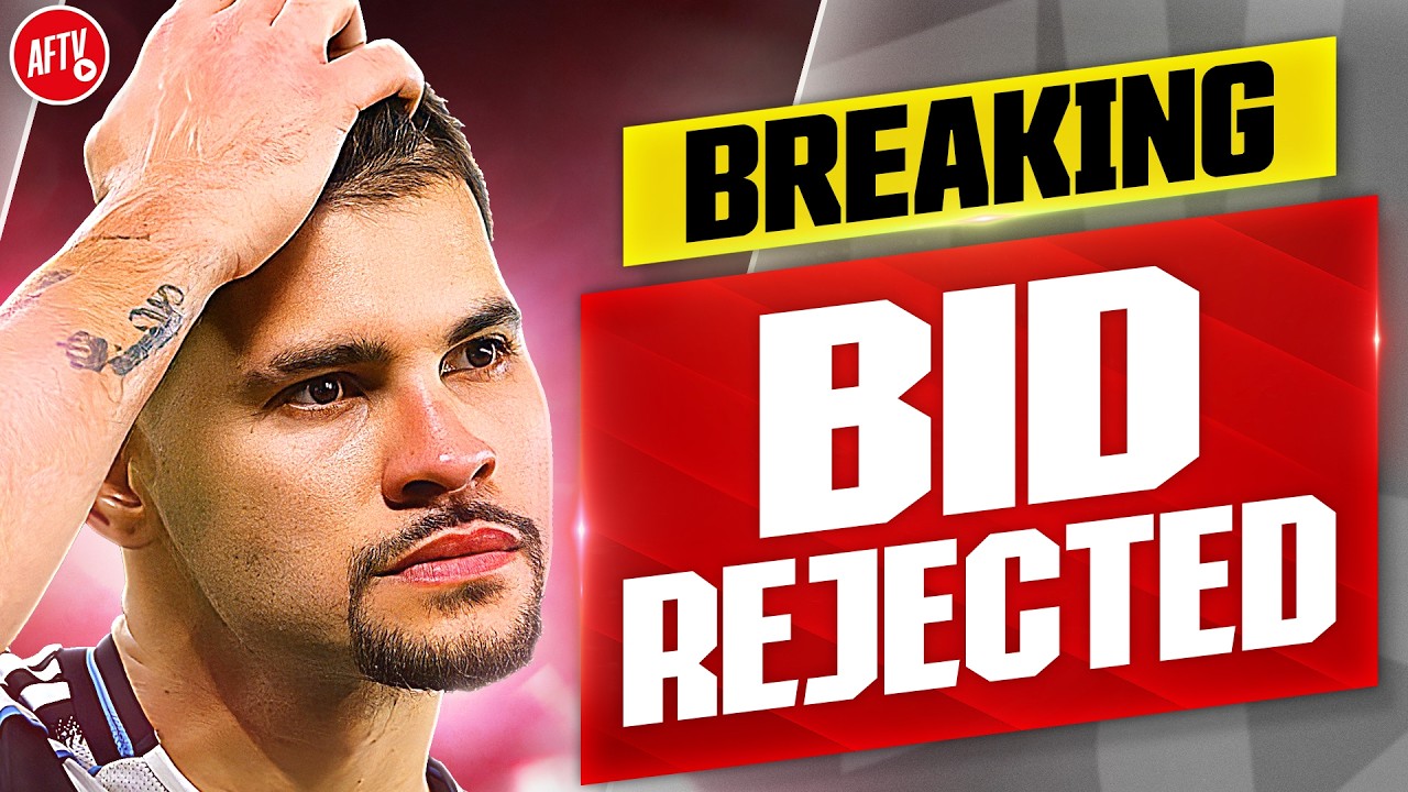 BREAKING NEWS: Newcastle Reject Arsenal Bid For Bruno Guimaraes background