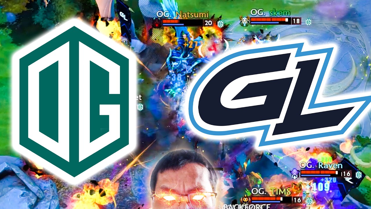 OG vs GL - CRAZY PLAYOFFS!!! ▌Essence II DOTA 2 2026 background