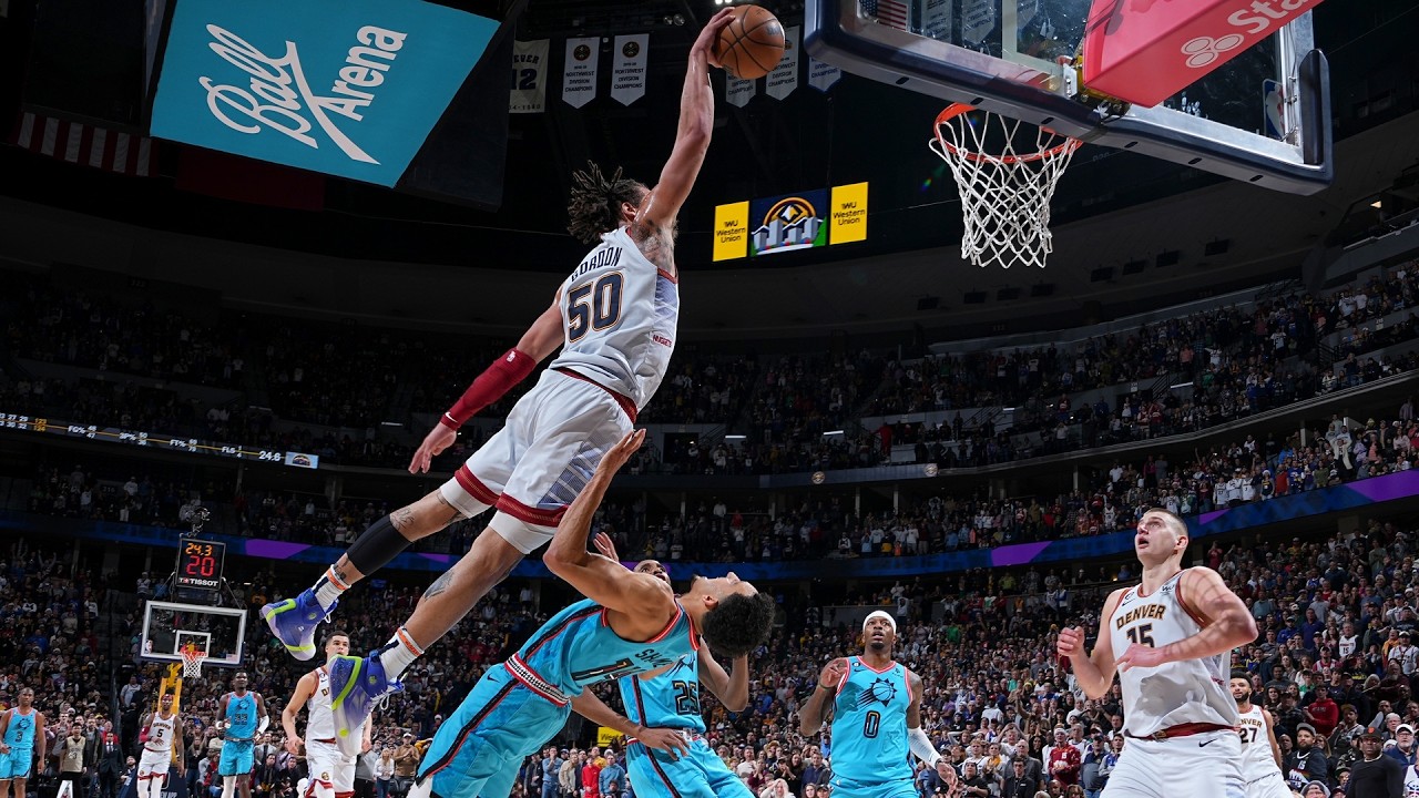 The Most LEGENDARY Dunks in Denver Nuggets History background