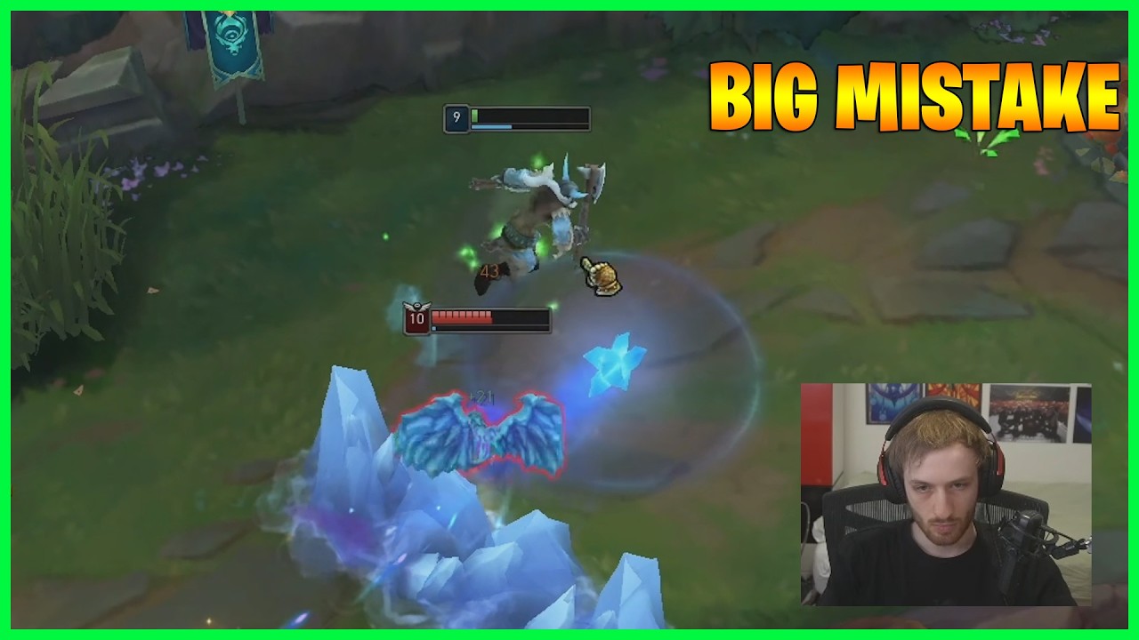 Why You Should NEVER Chase A Low HP Olaf...LoL Daily Moments Ep 3435 background