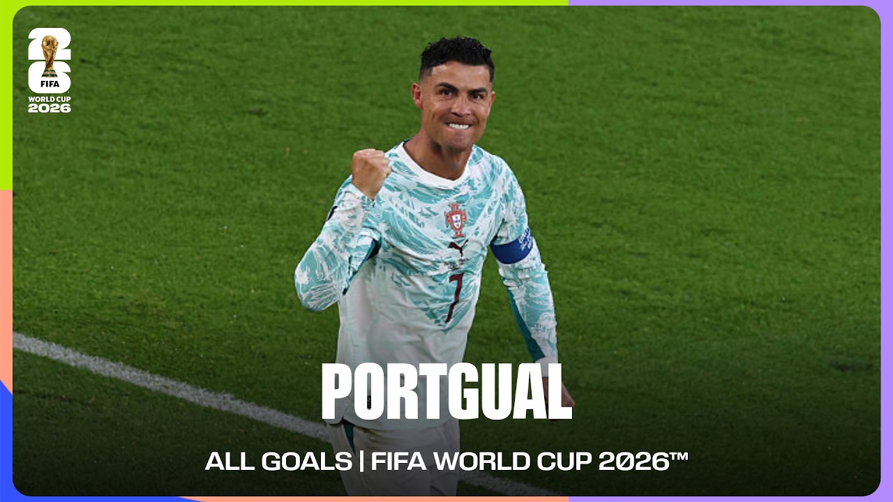 Portugal | ALL GOALS | FIFA World Cup 2026™ background