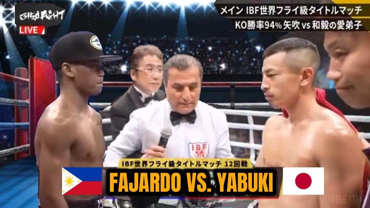 2026 LATEST! FAJARDO vs YABUKI IBF TITLE | FAJARD 4 BESES PINABAGSAK ANG CHAMPION!