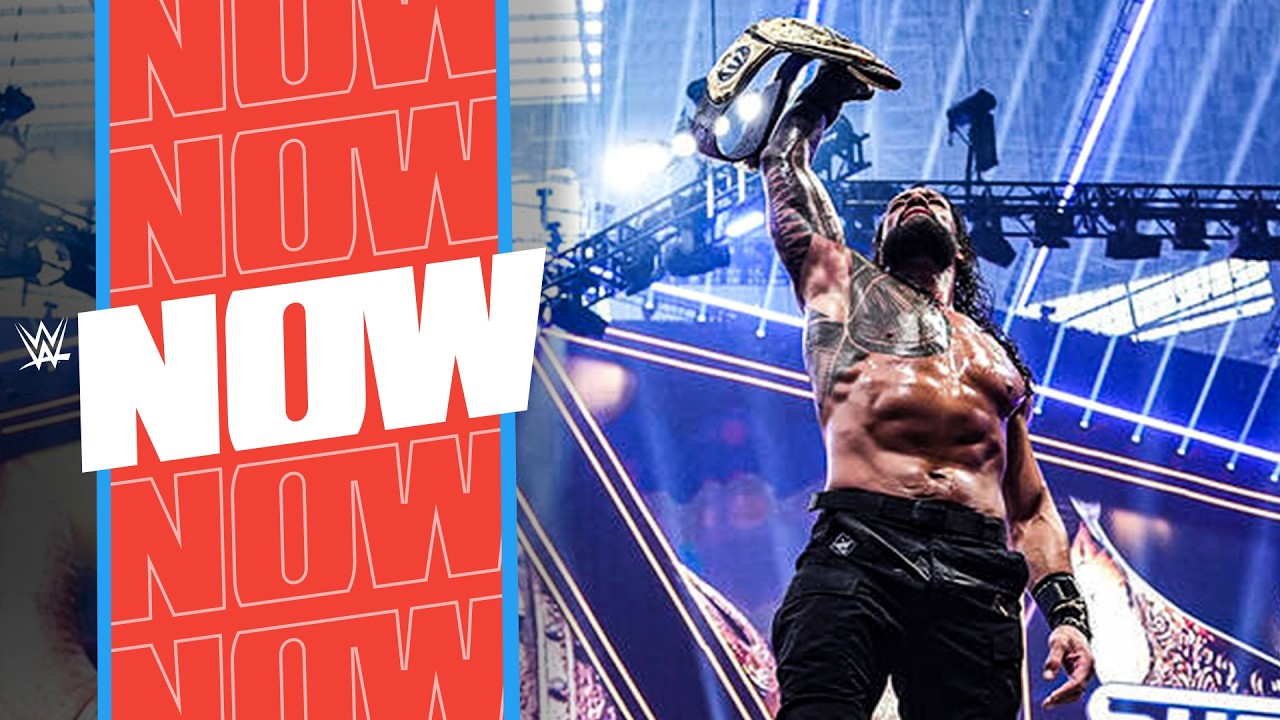 Roman Reigns conquers Seth Rollins in epic SummerSlam showdown: WWE Now, Aug. 3, 2026 background