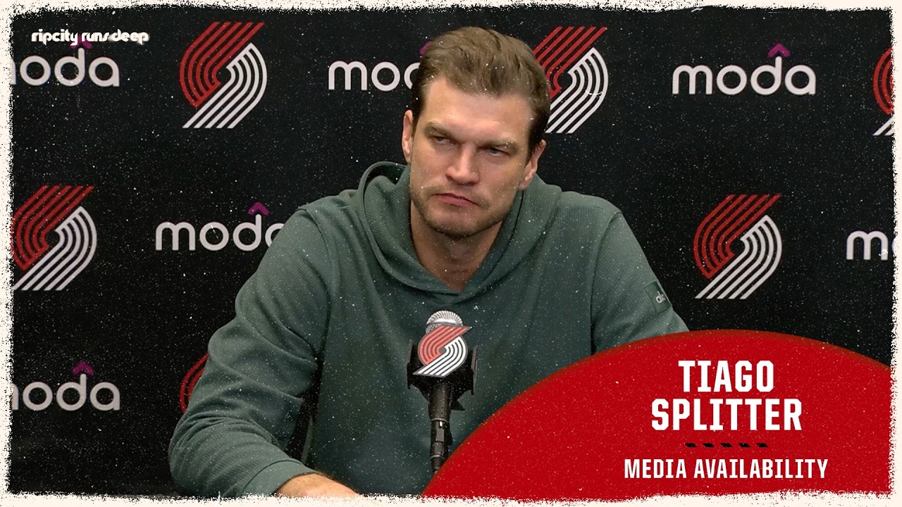 Tiago Splitter Pregame Media Availability | Trail Blazers at Timberwolves | March 20, 2026 background