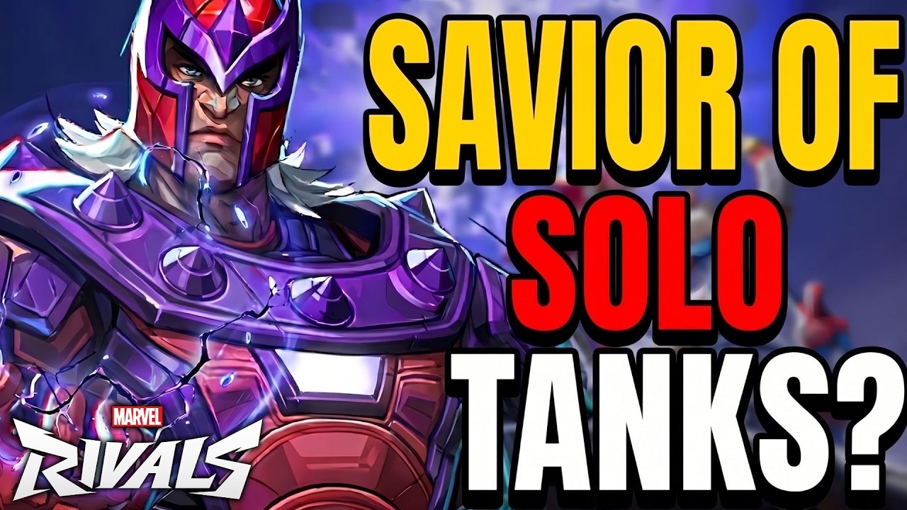 NERFING MAGNETO WOULD KILL SOLO QUEUE TANKS | Marvel Rivals Season 9 background
