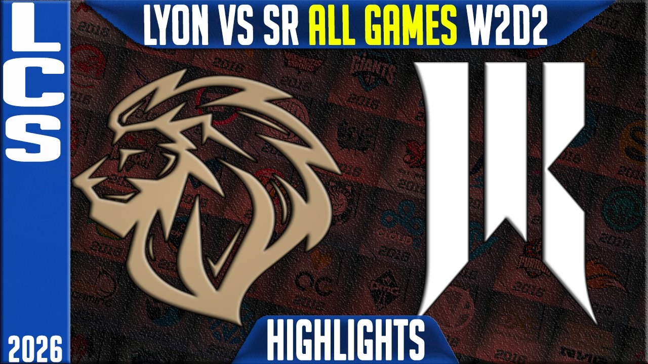 LYON vs SR Highlights ALL GAMES | LCS Summer 2026 W2D2 | LYON vs Shopify Rebellion