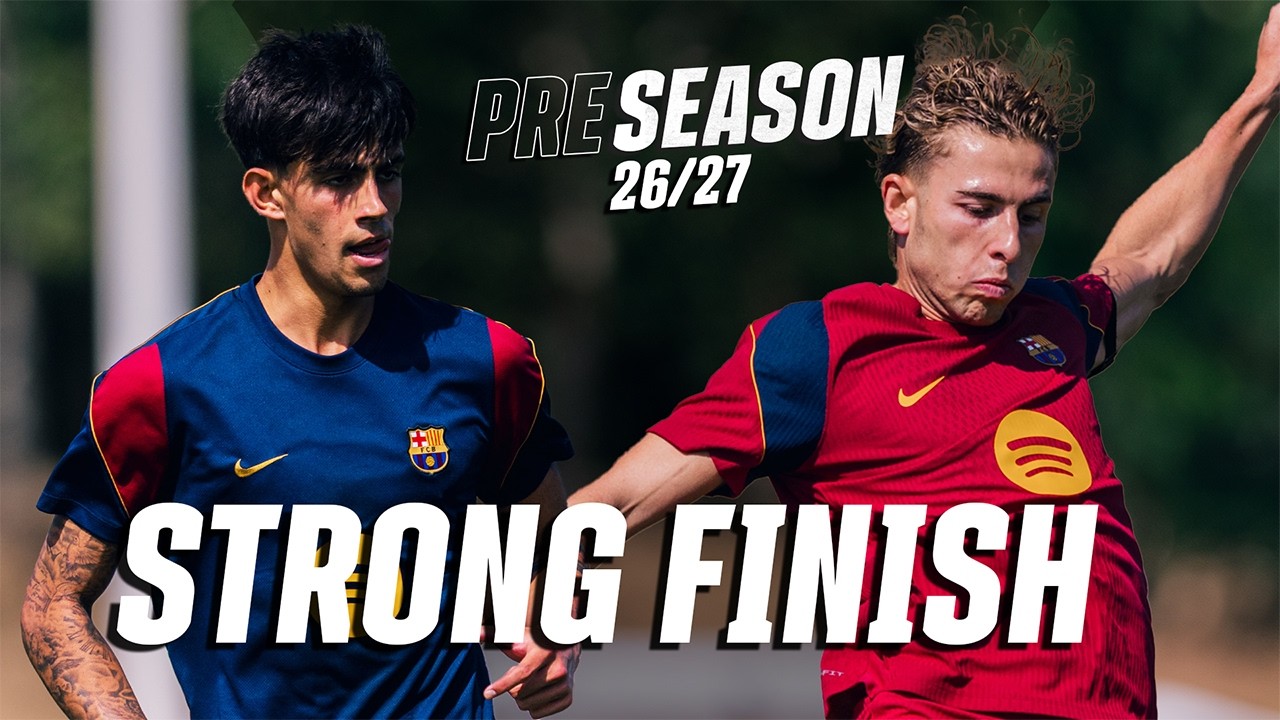 TRAINING MATCH TO END STAY IN ENGLAND | STAGE (day 8) | FC Barcelona 🔵🔴 background
