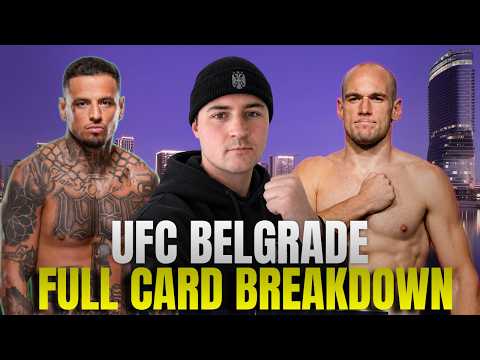 UFC Belgrade Full Card Predictions - Uros Medic vs Daniel Rodriguez