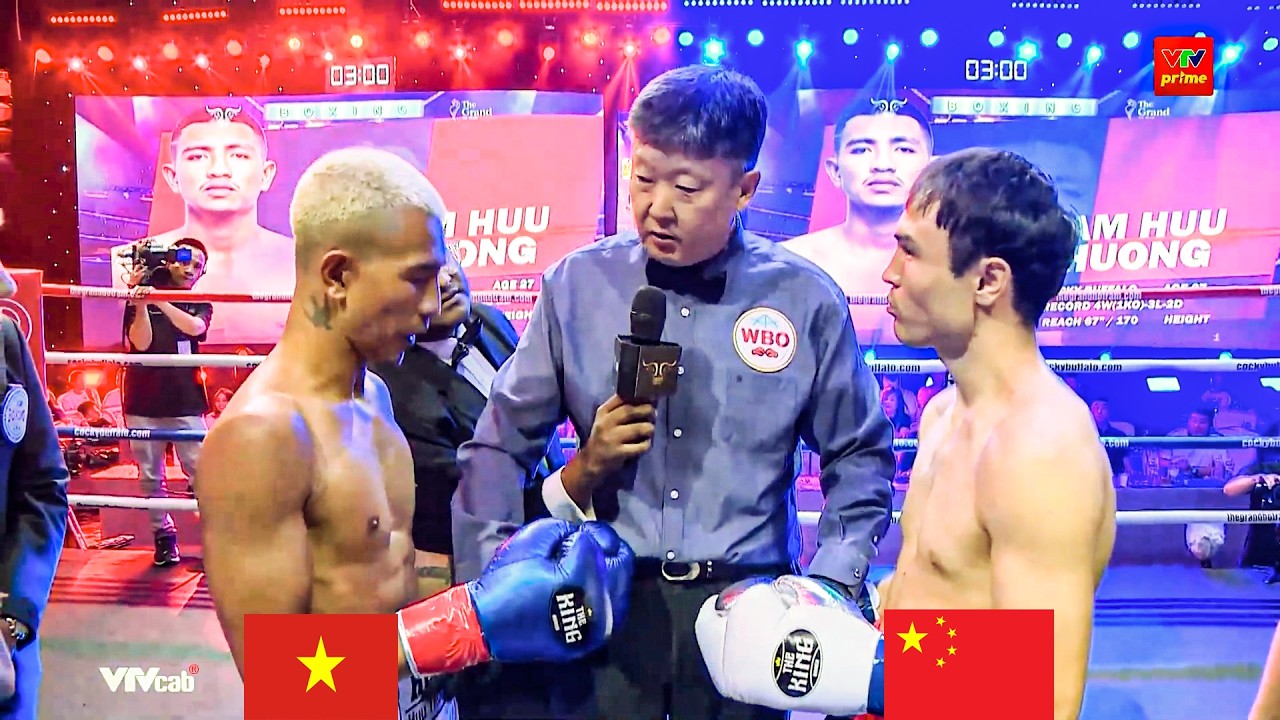 Trận đấu cực kỳ mãn nhãn giữa Hữu Thương và võ sĩ Trung Quốc. Võ sĩ Việt Nam chiến thắng xứng đáng