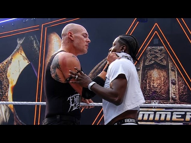 Baron Corbin vs Trick Williams Full Match || WWE SummerSlam 8/2/2026 background