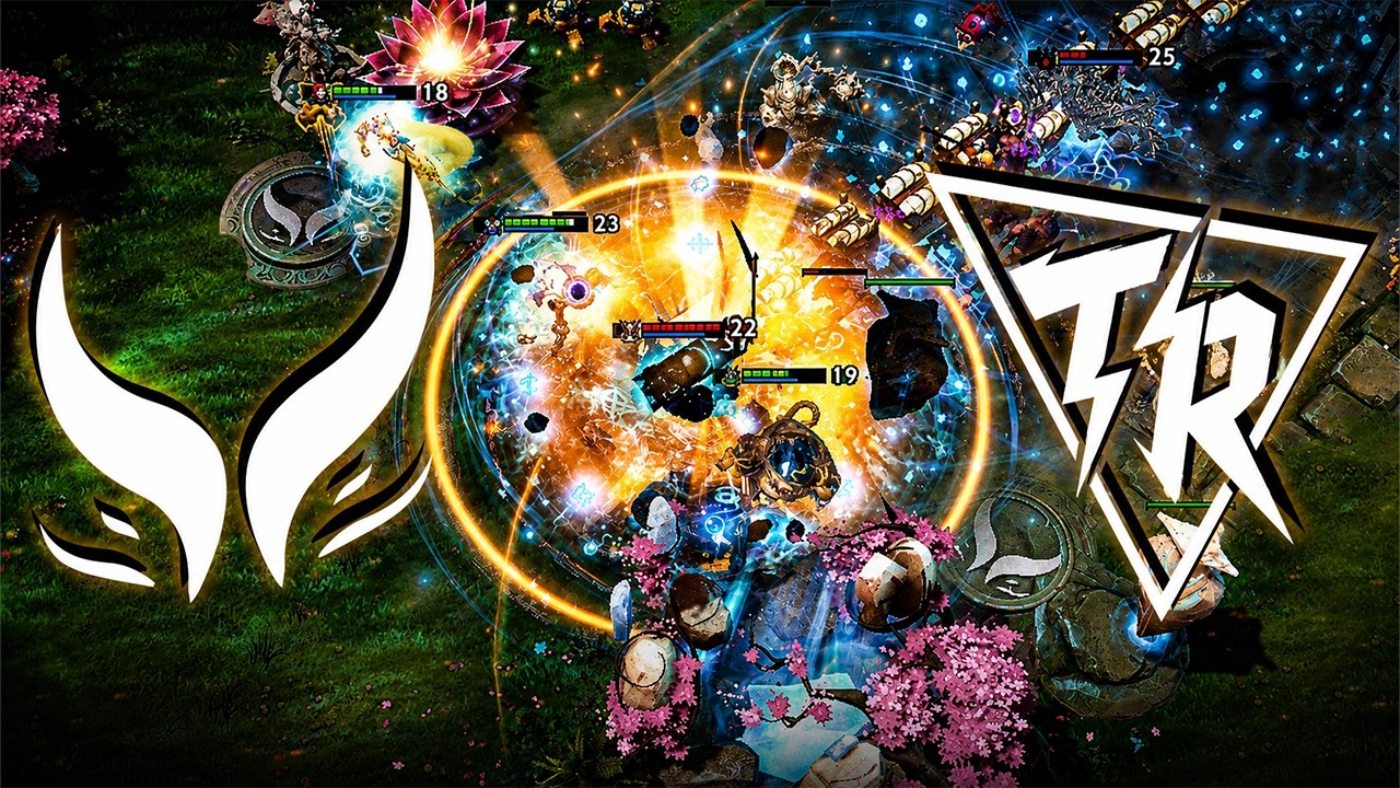 XTREME GAMING vs TEAM RESILIENCE - WHAT A SERIES !! Games of the Future 2026 Dota 2 background