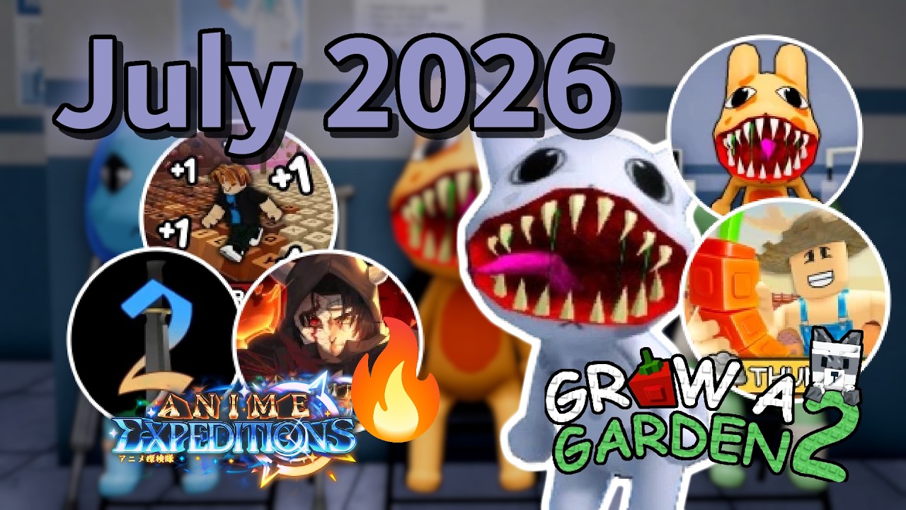 Most Played Roblox Games of July 2026 background