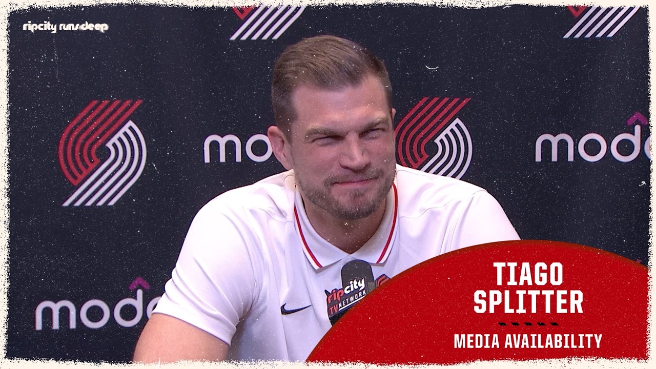 Tiago Splitter Pregame Media Availability | Trail Blazers at Spurs | April 8, 2026 background
