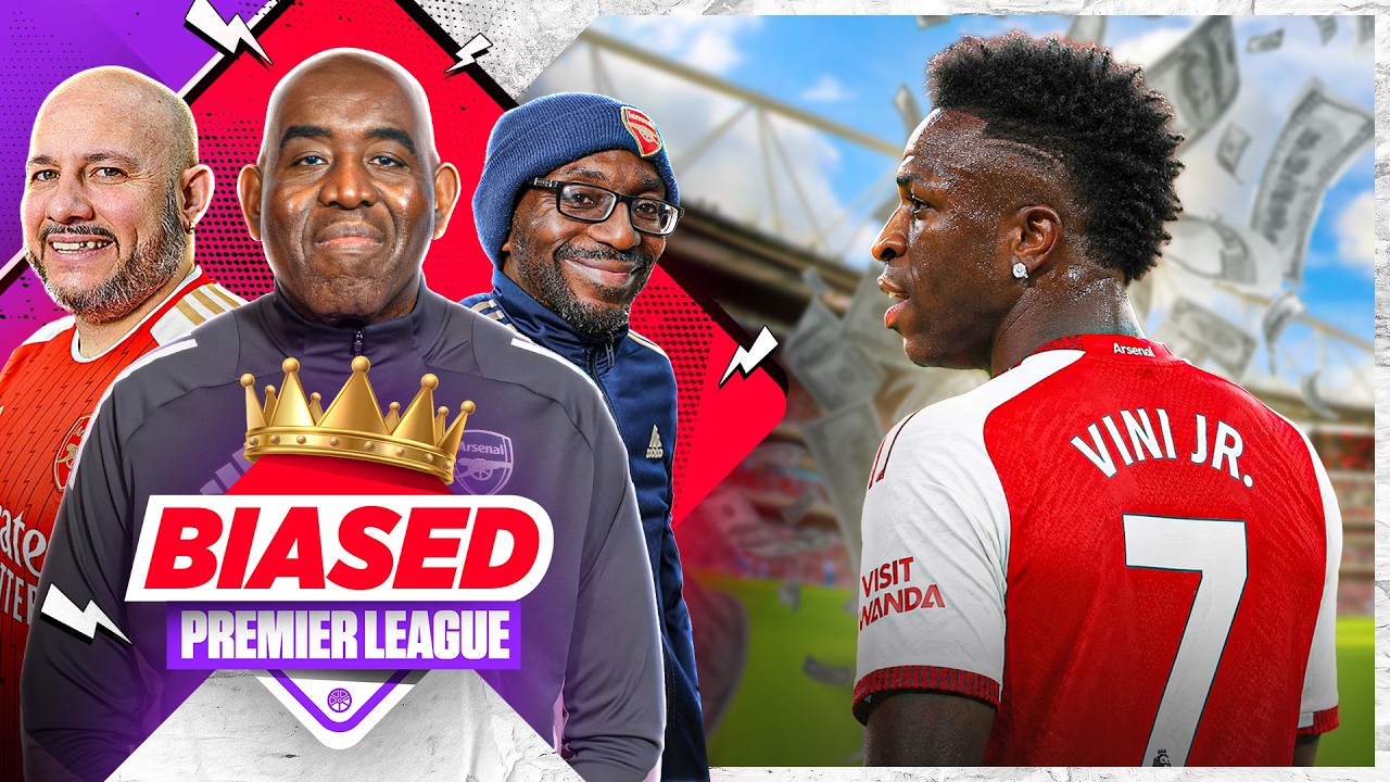 "Would Vini Take Number 7 From Saka?"| Biased Premier League Show background