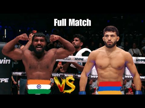 Ankit Baiyanpuria Vs top UFC lightweight contender Arman Tsarukyan Full Match background