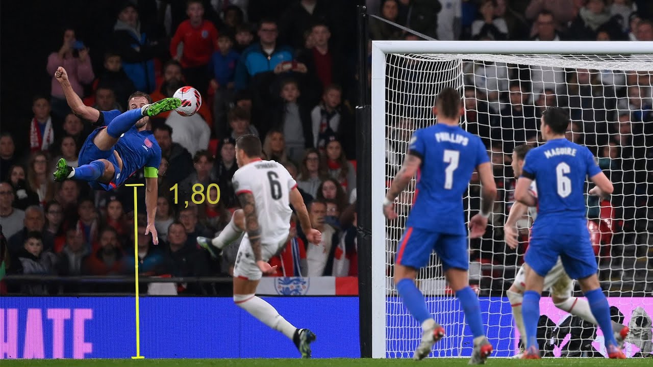 Football "Unreal Acrobatic Goals You've NEVER Seen!⚽" Moments background