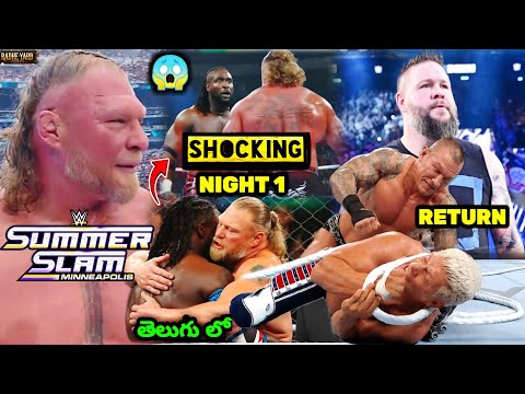 Brock Lesnar Loses Again đ± Randy Orton Returns | WWE SummerSlam 2026 Night 1 Highlights, Winners background