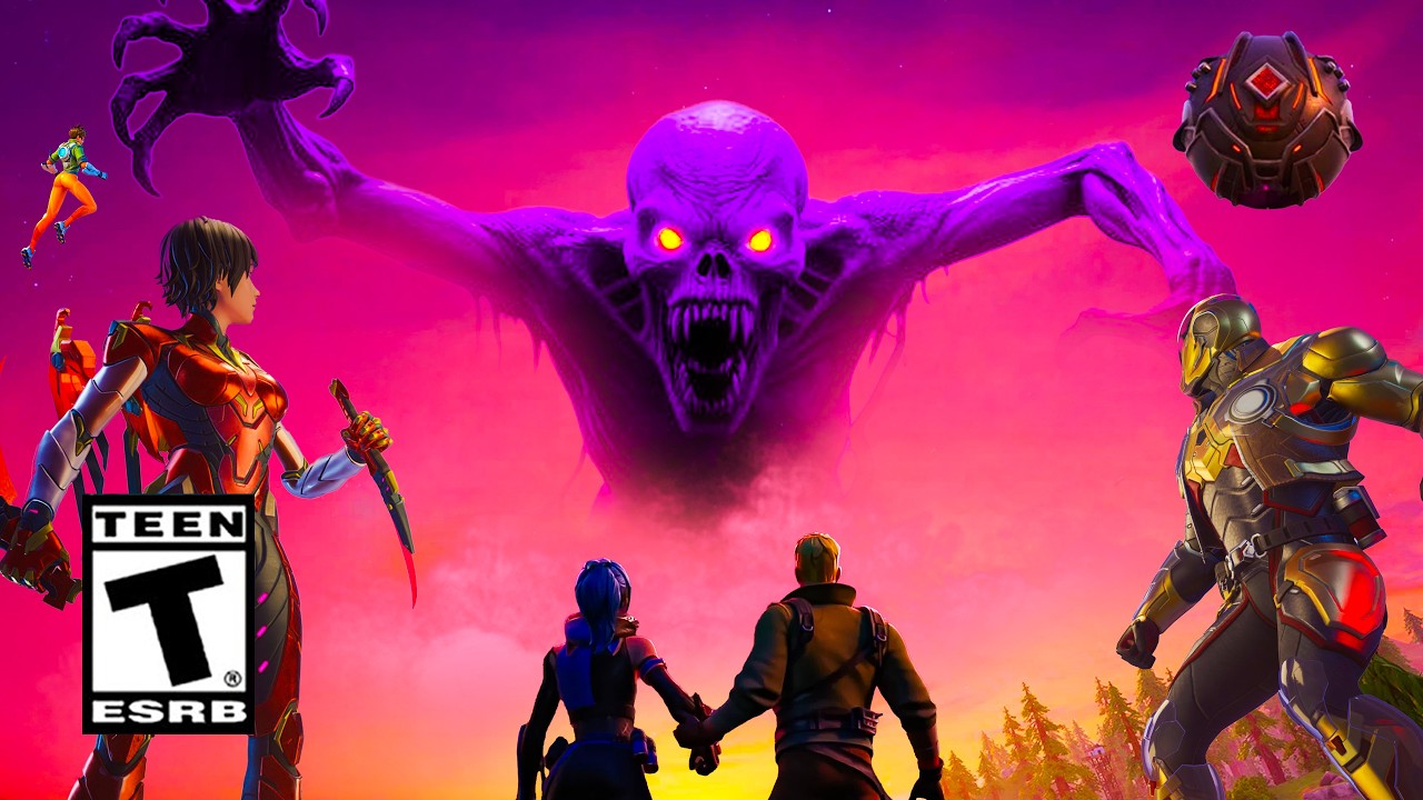 Fortnite Chapter 7 Season 4 - Live Event Trailer background