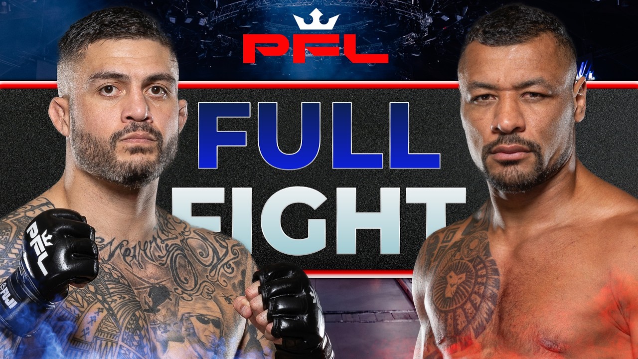 FIRST ROUND TKO! | Rafael Xavier v Tyson Pedro | Full Fight | PFL Washington background