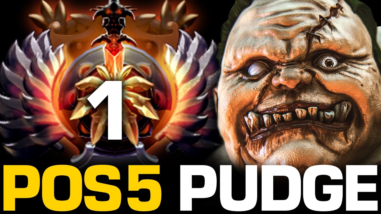 When Your Hard Support Pudge Is Rank 1 | Pudge Official background