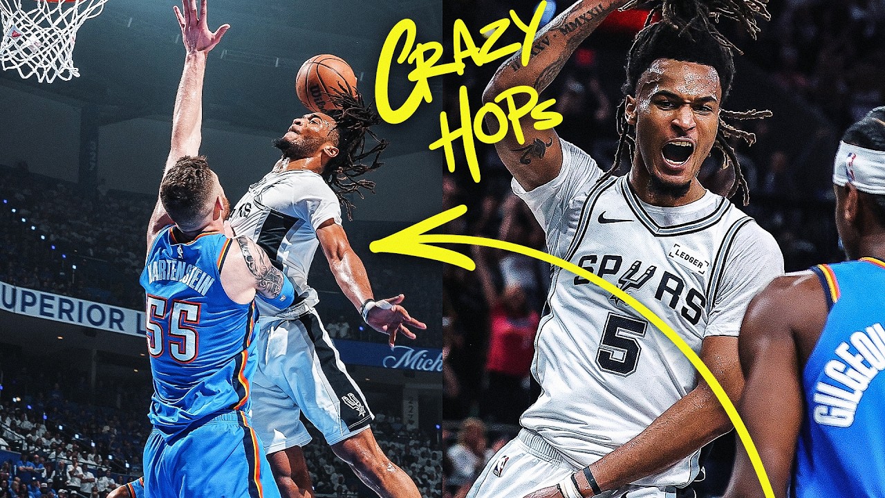 Stephon Castle's Posters Were VICIOUS 😤 | Top Dunks of the 2025-26 NBA Season background