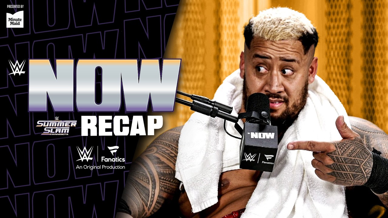 FULL INTERVIEW: Solo Sikoa is loving this version of himself | SummerSlam recap: WWE Now background