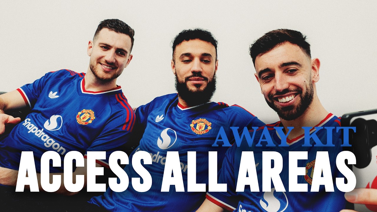 Man Utd Away-Kit Shoot | Access All Areas background