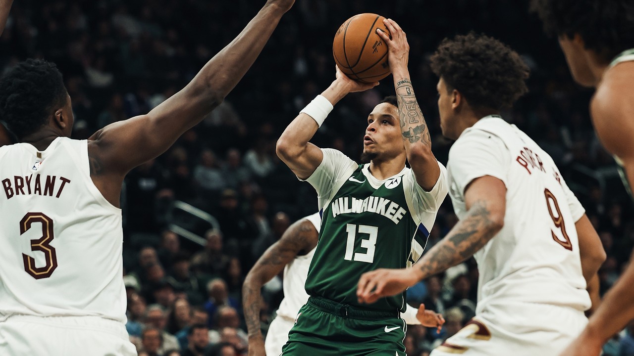 Ryan Rollins Scores 18 Points vs. Cavaliers | 02.25.26 background